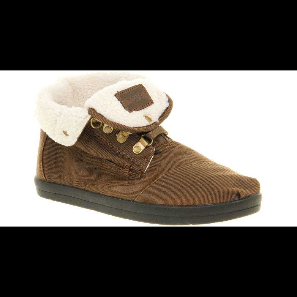 Tom’s | Brown fleece-lined high top boots